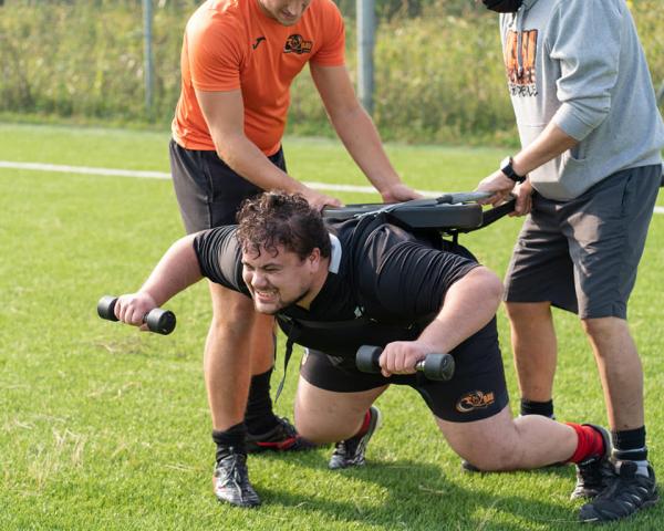 Continuano i lavori specialistici della mischia